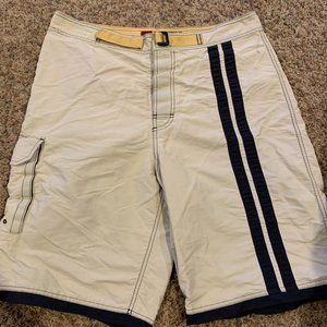 Vintage Abercrombie Board Shorts Size 33 Like New